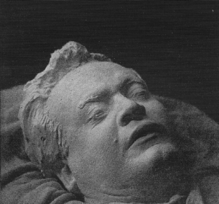 The extended death-mask by Carl Seffner depicted in Hehemann (1917: facing p.128) and Stein (1956: fig. 123)