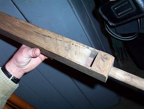 Stradaunen, Dorfkirche: original Casparini pipe