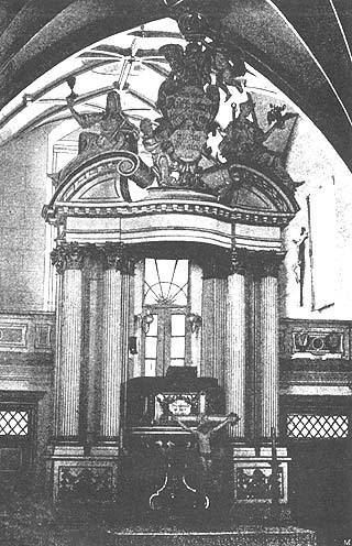 Kanzelaltar in der Schlo&szlig;kirche