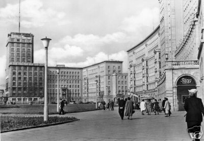 The location of the former Hotel Hentschel nowadays
