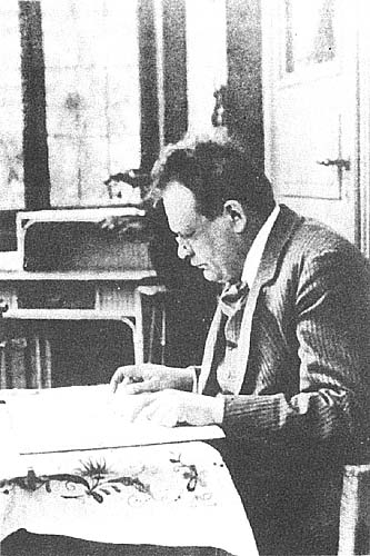 Reger in his house in Jena