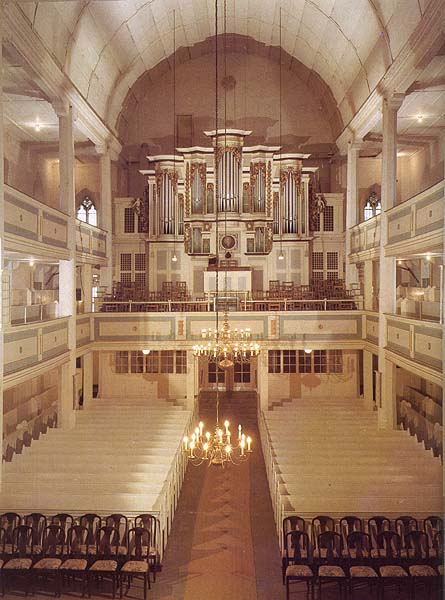 Arnstadt, Bonifaciuskirche: organ, previous situation