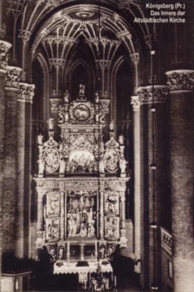 Altar der Altst&auml;dtische Kirche