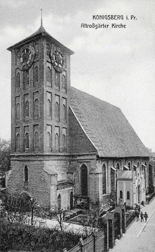 Turm der Altro&szlig;g&auml;rter Kirche