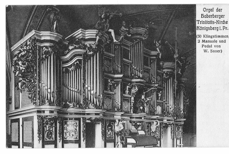 K&ouml;nigsberg, Orgel der Haberberger Kirche