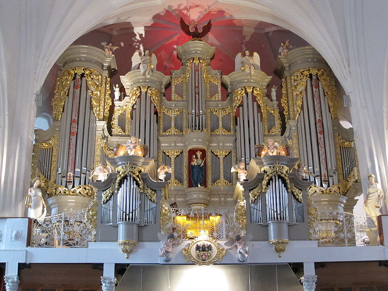 Die rekonstruierte Orgel des Domes zu K�nigsberg