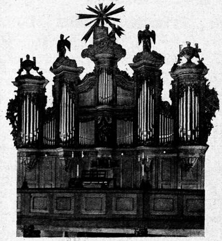 Orgel der Sackheimer Kirche