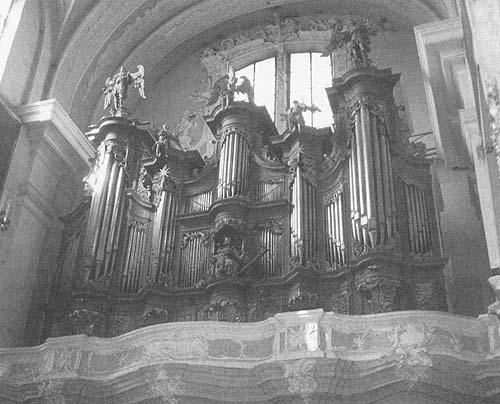 Casparini - Orgel der Dominikanerkirche in Vilnius.